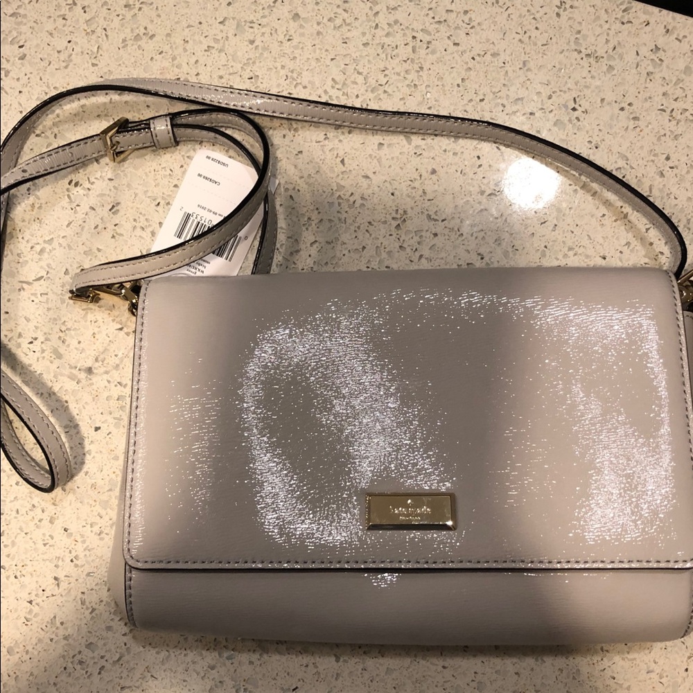 Kate Spade Crossbody Gray Color $130